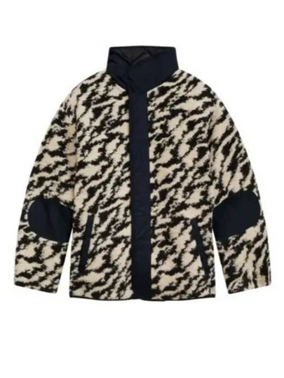 Odemmah Reversible Quilted Zebra Wool Jacket Black - ISABEL MARANT - BALAAN 2