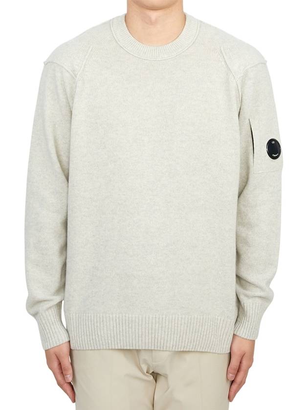 CP Company Lambswool GRS Crew Neck Knit Sweater 17CMKN047A 110149A M13 - CP COMPANY - BALAAN 2