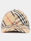 Vintage Check Base Ball Cap Beige - BURBERRY - BALAAN 2