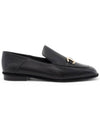 Women's Gancini Loafers Black - SALVATORE FERRAGAMO - BALAAN 3