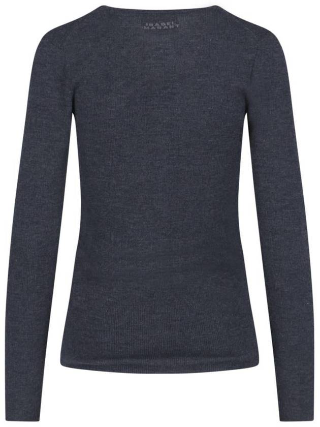 Estin Serafino Knit Top Anthracite - ISABEL MARANT - BALAAN 3