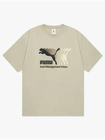 LMC Motion Short Sleeve T Shirt Sand - PUMA - BALAAN 1