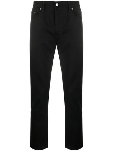 Men's Slim Tapered Crop Jeans Black - ACNE STUDIOS - BALAAN 1