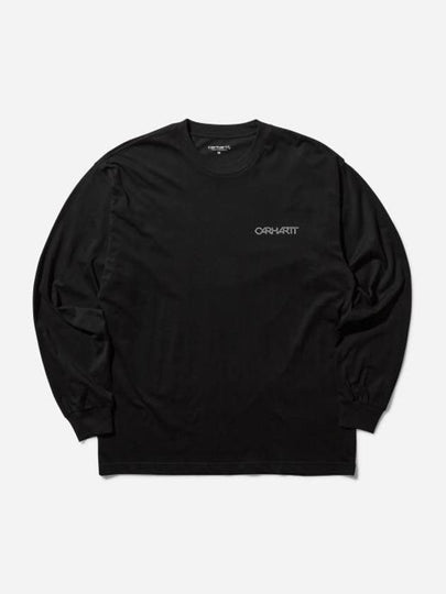 Detroit Standard Long Sleeve T-Shirt Black - CARHARTT WIP - BALAAN 2