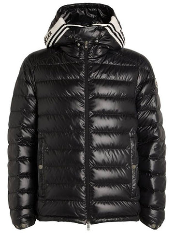 Men s CORNOUR Logo Patch Padding Black 1A00003595ZJ999 - MONCLER - BALAAN 1