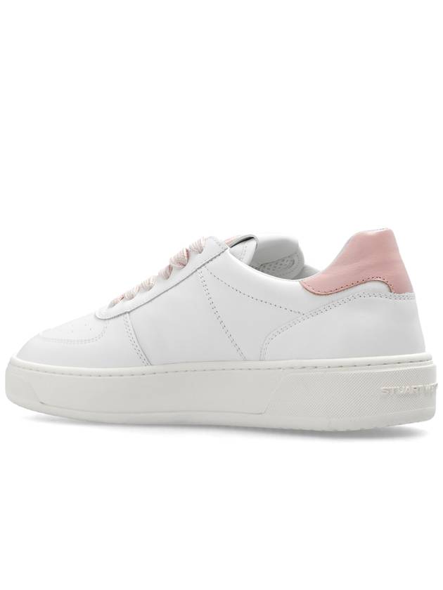 Stuart Weitzman ‘Courtside’ Sneakers, Women's, White - STUART WEITZMAN - BALAAN 5