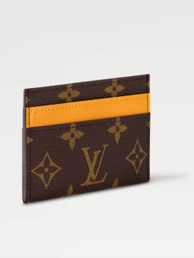 Card Wallet Double Holder Monogram Macassa Saffron Yellow M12844 - LOUIS VUITTON - BALAAN 2