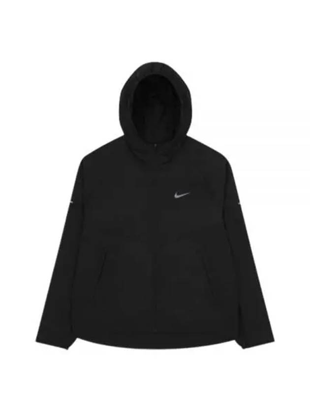 Repel Miler Hoodie Windbreaker Black - NIKE - BALAAN 2