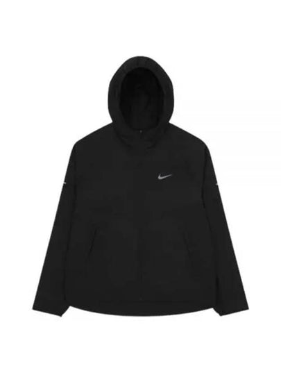 Repel Miler Hoodie Windbreaker Black - NIKE - BALAAN 2