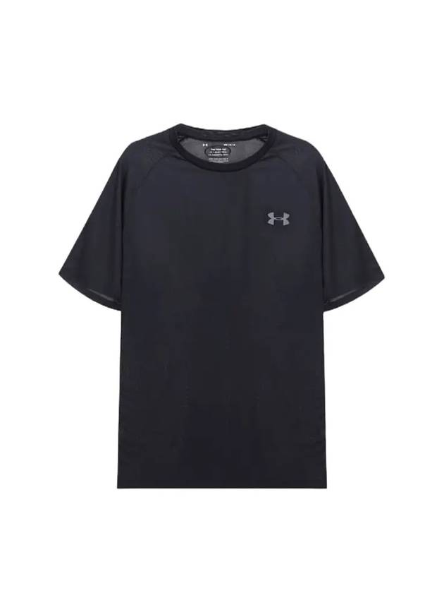 Tech 2.0 Short Sleeve T-Shirt Black - UNDER ARMOUR - BALAAN 1