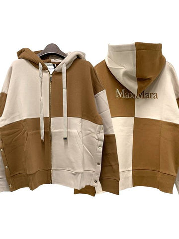 INNOCUO hooded zipup jacket camel 2399260139600 002 - MAX MARA - BALAAN 1