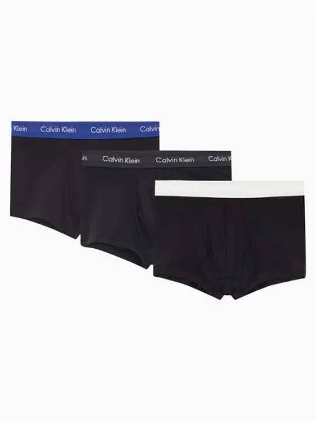 Underwear Men s Cotton Stretch Low Rise Trunks 3PK U2664H4X - CALVIN KLEIN - BALAAN 1