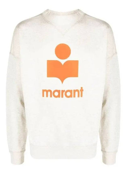 Melvis Big Logo Sweatshirt Ecru - ISABEL MARANT - BALAAN 2