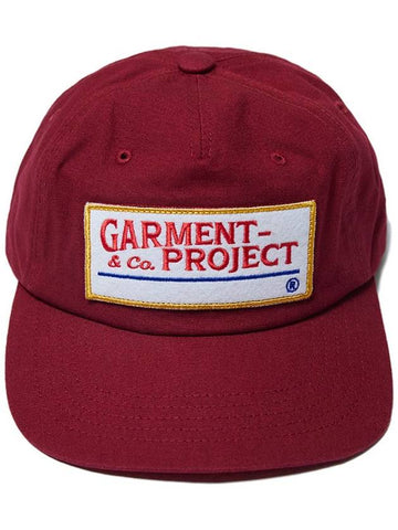 Casual Wappen Trucker Hat Burgundy - OGARP - BALAAN 1