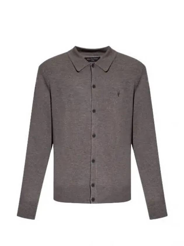 Kilburn Men s Cardigan MK044Z MONUMENT GRAY MARL - ALLSAINTS - BALAAN 1