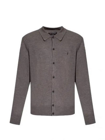 Kilburn Men s Cardigan MK044Z MONUMENT GRAY MARL - ALLSAINTS - BALAAN 1