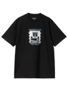 Fixed Bugs Short Sleeve T-Shirt Black - CARHARTT WIP - BALAAN 2