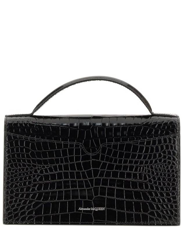 Skull Midi Shoulder Bag Black - ALEXANDER MCQUEEN - BALAAN 5