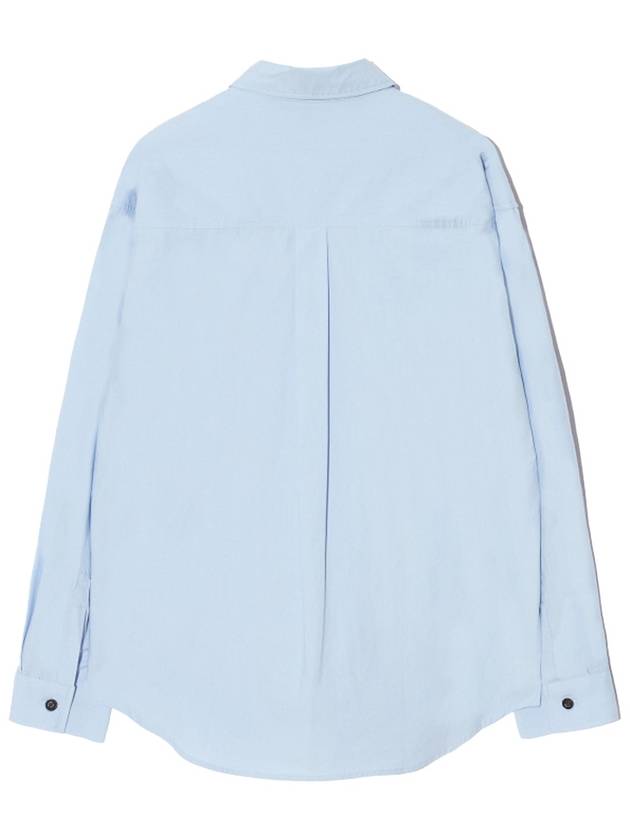 Button basic oxford shirt sky blue - LESEIZIEME - BALAAN 3