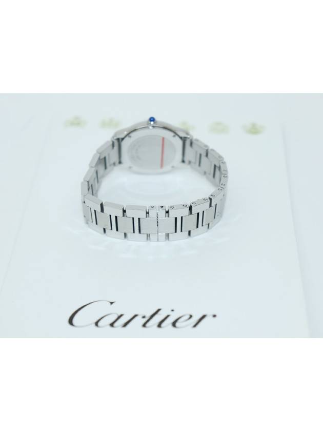 Really clean genuine Ronde Solo 29mm steel watch purchased at Lotte Department Store W6701004 - CARTIER - BALAAN 6