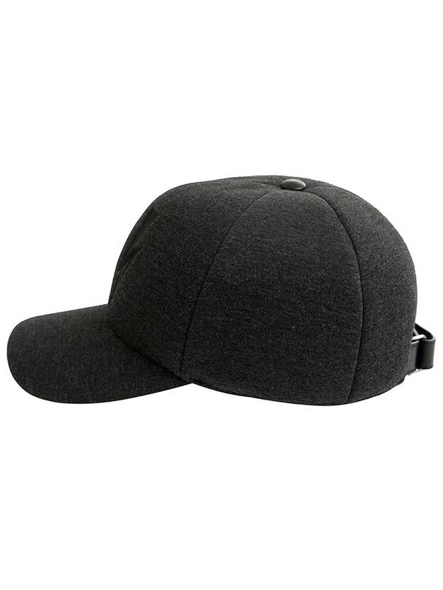 Lightning Bolt Ball Cap Grey - NEIL BARRETT - BALAAN 3