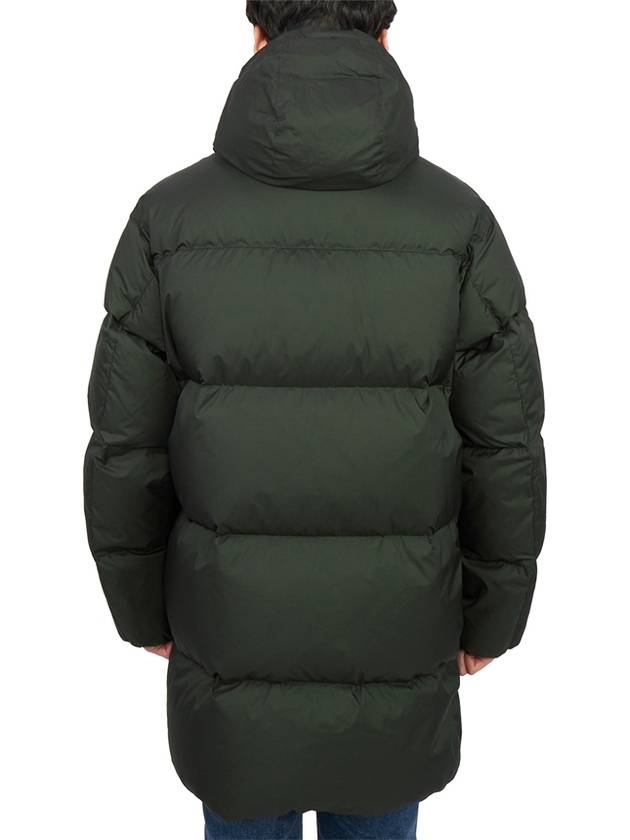 Declan Quilted Hood Padded Green - THEORY - BALAAN.