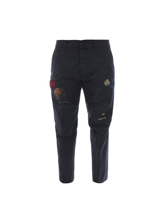 Vintage Straight Pants Black - DSQUARED2 - BALAAN 1