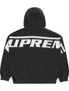 Supreme Wrapped Half Zip Hooded Sweatshirt Washed Black SS24SW56 - NIKE - BALAAN 10