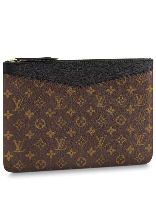 Daily Monogram Pouch Bag Brown Black - LOUIS VUITTON - BALAAN 2