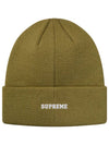 18FW Champion 3D Metallic Beanie Olive - SUPREME - BALAAN 2