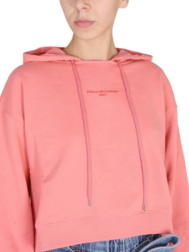 Stella McCartney Sweatshirt With Logo Embroidery - STELLA MCCARTNEY - BALAAN 4