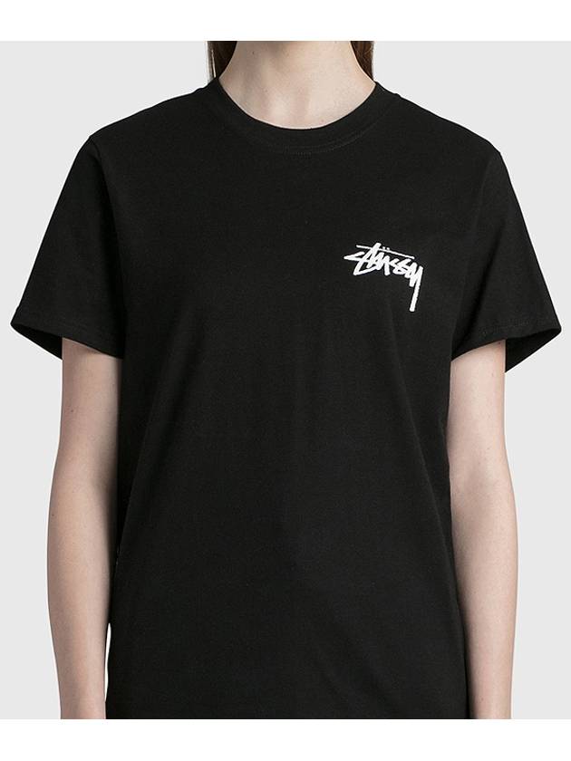 fuzzy dice t shirt black women - STUSSY - BALAAN 4