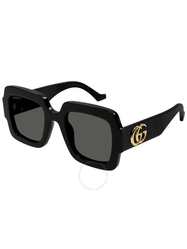 Gucci Grey Square Ladies Sunglasses GG1547S 001 50 - GUCCI - BALAAN 1