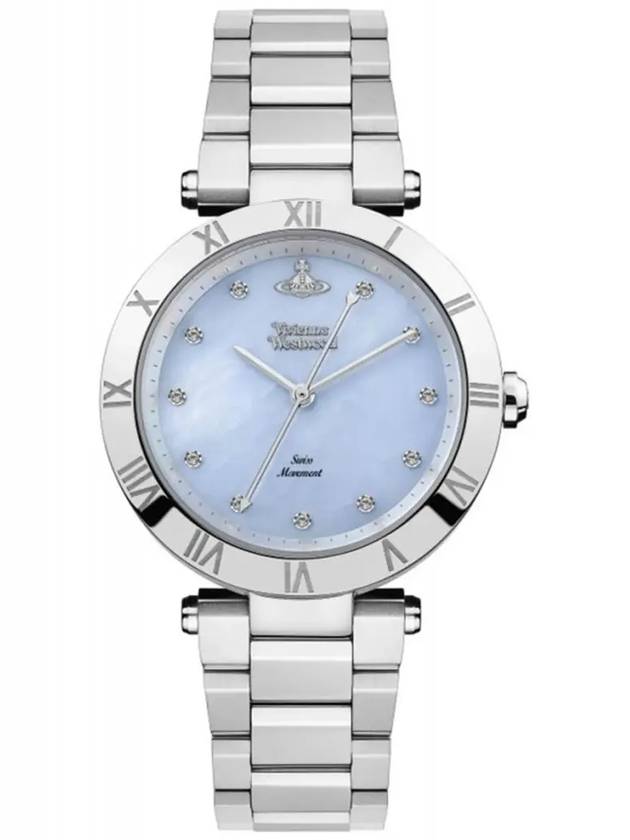 Montagu Metal Watch Blue Silver - VIVIENNE WESTWOOD - BALAAN 5