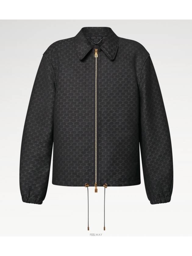 1AFRFZ cotton blend blouson jacket - LOUIS VUITTON - BALAAN 5