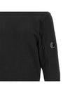 Diagonal Raised Fleece Sweatshirt Black - CP COMPANY - BALAAN 5