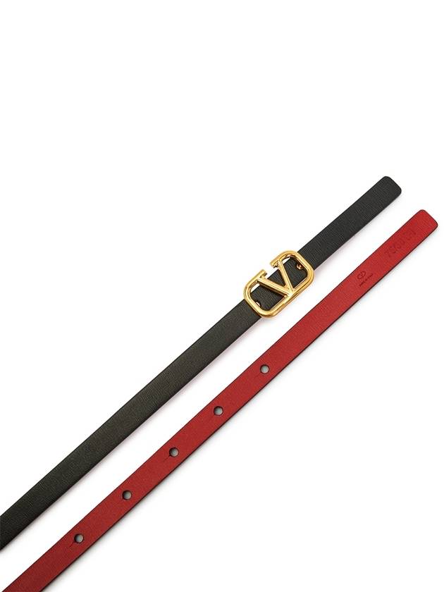 V Logo Signature Women s Belt T0SA9ZFR 0SM - VALENTINO - BALAAN 3