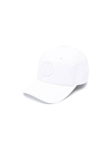 Kids Stone Island Accessories Hat 801691265 V0001 WHITE - STONE ISLAND - BALAAN 1