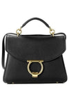 Gancini Small Tote Bag Black - SALVATORE FERRAGAMO - BALAAN 2