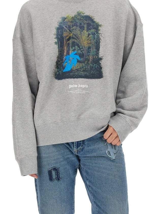 23 fw HUNTING IN THE FOREST Sweatshirt PMBA026E23FLE0010840 B0040496900 - PALM ANGELS - BALAAN 5