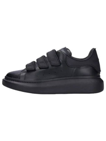 Oversized Velcro Sneakers Black - ALEXANDER MCQUEEN - BALAAN 1