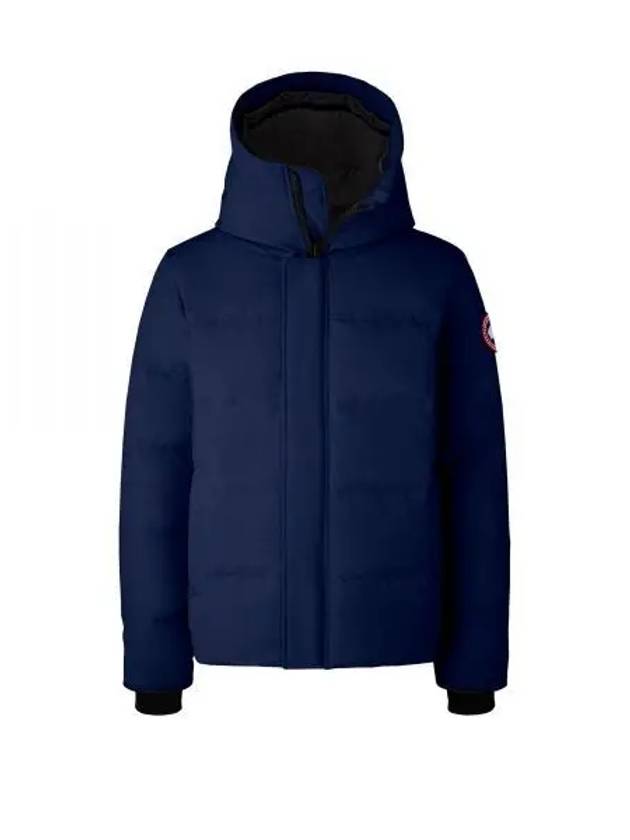 Macmillan Iconic Label Padded Parka Navy - CANADA GOOSE - BALAAN 2