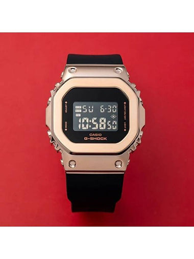 Rose Gold Black Chic Daily Student Women’s Electronic Watch - G-SHOCK - BALAAN 1