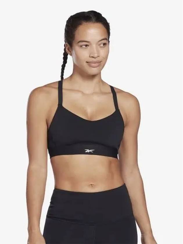 S Lux Strappy Sports Bra Black H51841 - REEBOK - BALAAN 1