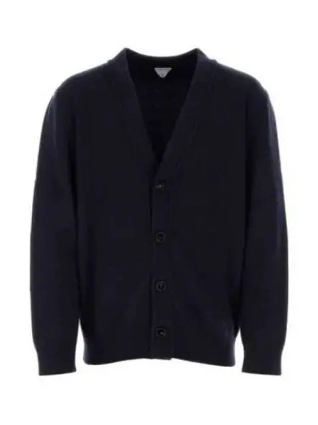 Classic Cashmere Cardigan Navy - BOTTEGA VENETA - BALAAN 2