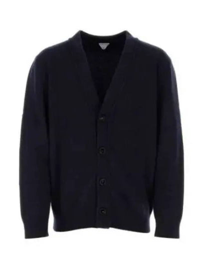 Classic Cashmere Cardigan Navy - BOTTEGA VENETA - BALAAN 2