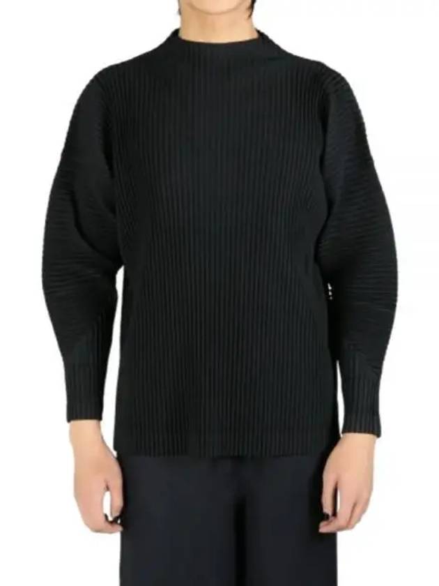 Monthly Color November Long Sleeve T-Shirt Black - ISSEY MIYAKE - BALAAN 2