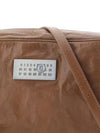 Small Numeric Leather Shoulder Bag Brown - MAISON MARGIELA - BALAAN 1