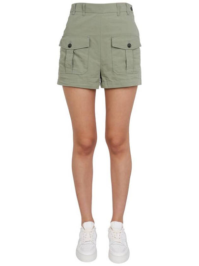 Women's Virgin Shorts Green - PHILIPPE MODEL - BALAAN 2