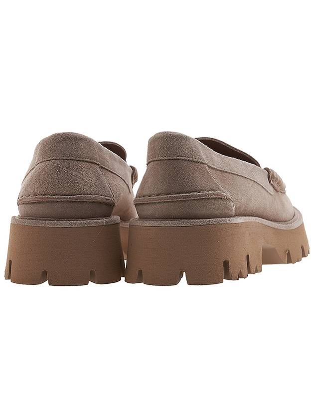 Women's Suede Loafers SEBAS CASTORO DESERT - PEDRO GARCIA - BALAAN 4